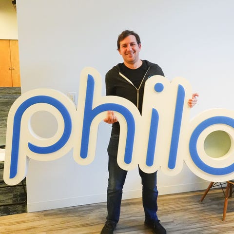 Philo TV CEO Andrew McCollum at Philo headquarters
