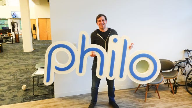 Philo TV CEO Andrew McCollum at Philo headquarters in San Francisco