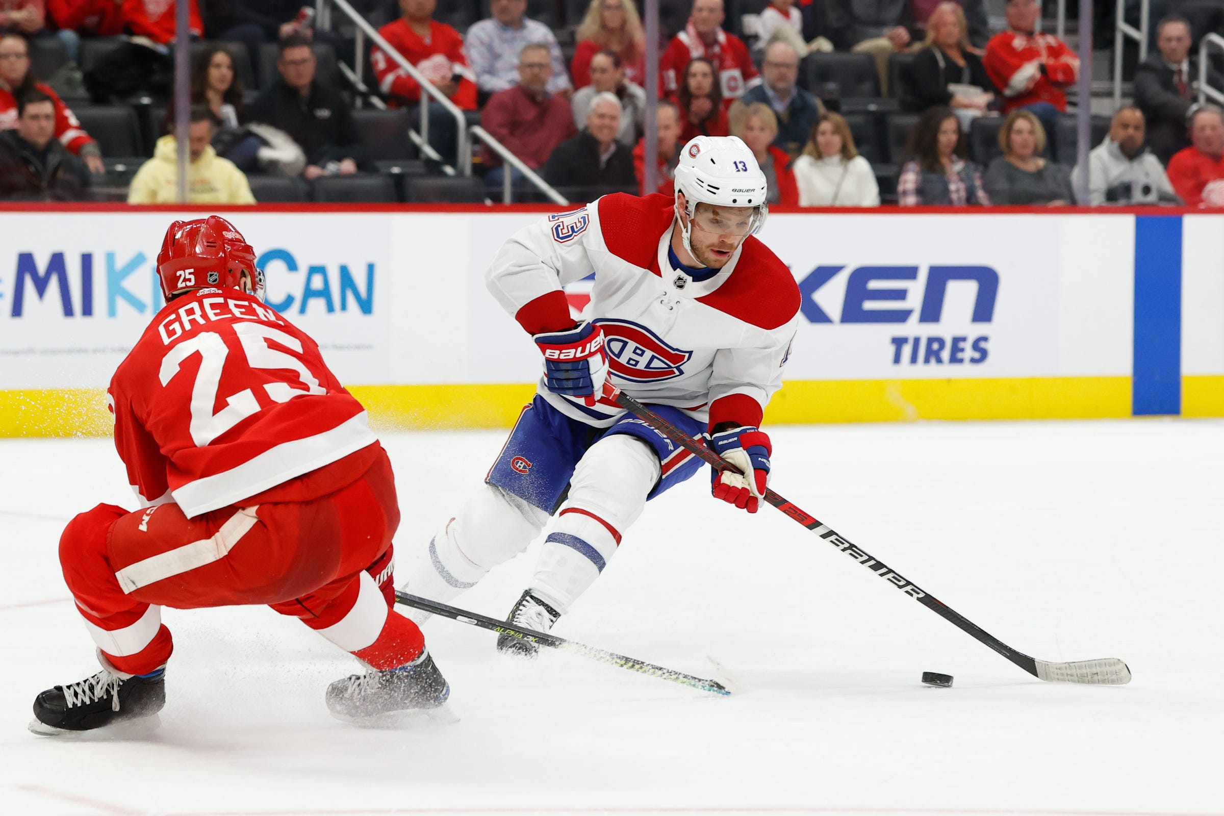 montreal canadiens red and green jersey