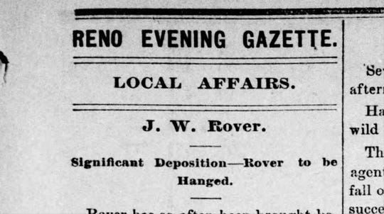 Reno Conducts First And Only Public Execution Feb 19 1878