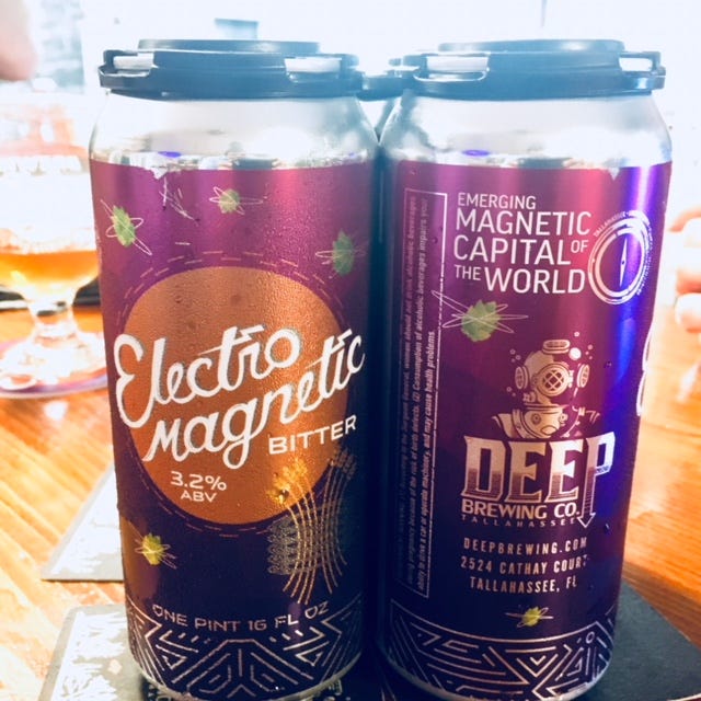 Last year's Eltromagnetic Bitter shown here was a hit. The 2021 version of Electromagnetic Bitter will be from noon-10 p.m. Saturday at Deep Brewing Company 2524 Cathay Court #2.