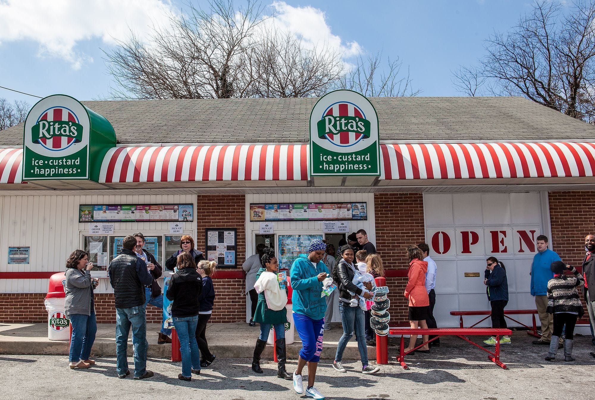 Some Rita S Italian Ice Shops Already Are Welcoming Customers