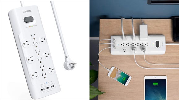 This power strip can keep your whole office going—and it's on sale right now for a killer price.