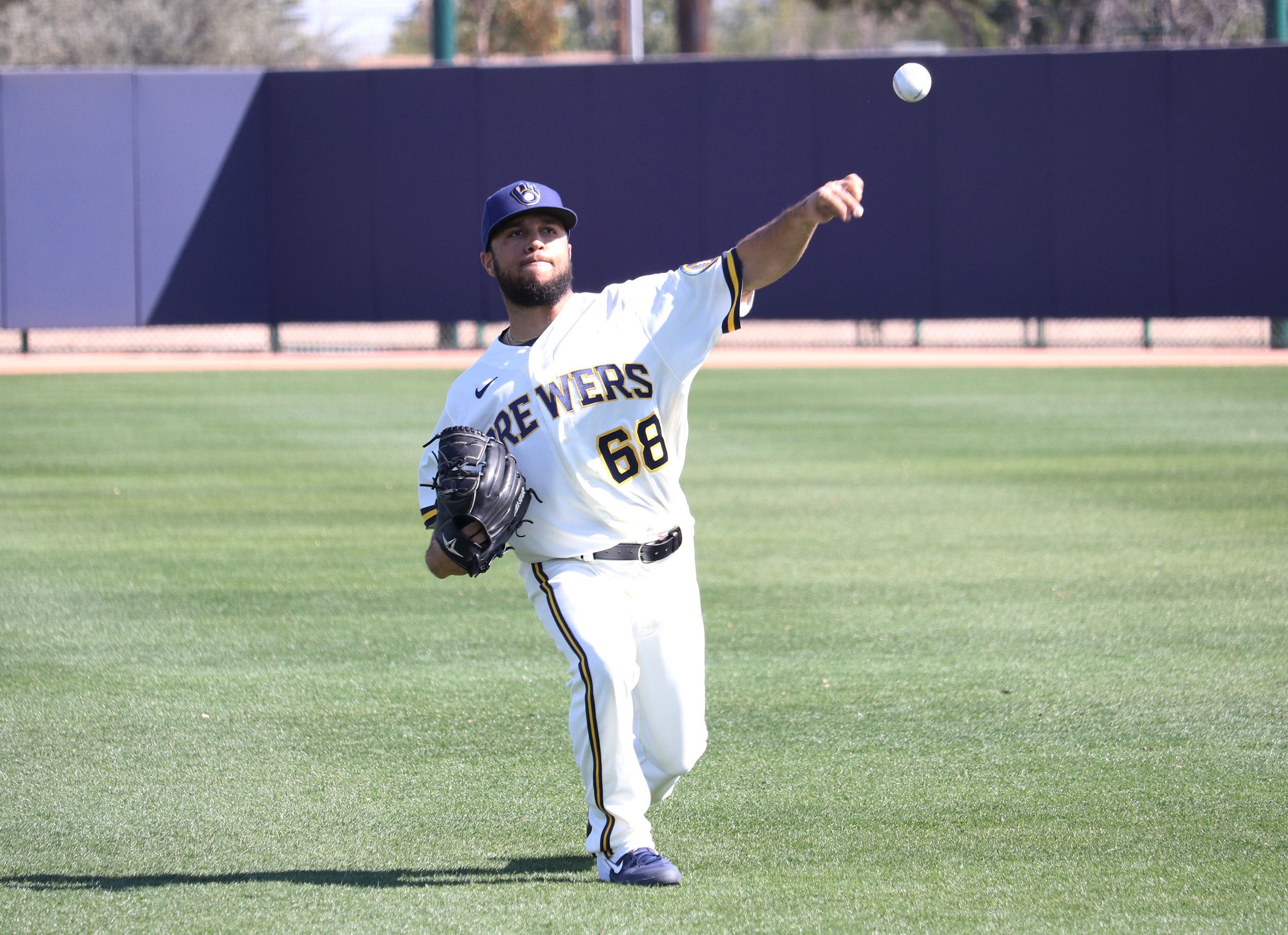 Brewers prospect Clayton Andrews is a rare two-way player, pitcher and outfielder