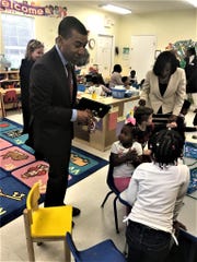 Mayor Reed visited Providence Early Childhood Learning Academy, a childcare provider participated in the grant process to receive funds for classrooms from the Alabama Department of Early Childhood Education
