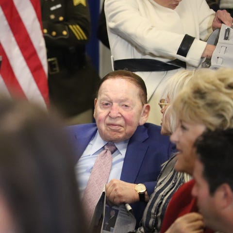 Las Vegas Sands casino magnate Sheldon Adelson nex