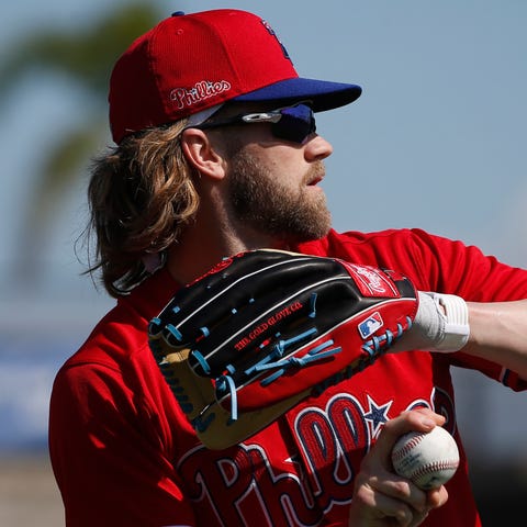 Harper signed a 13-year contract with the Phillies