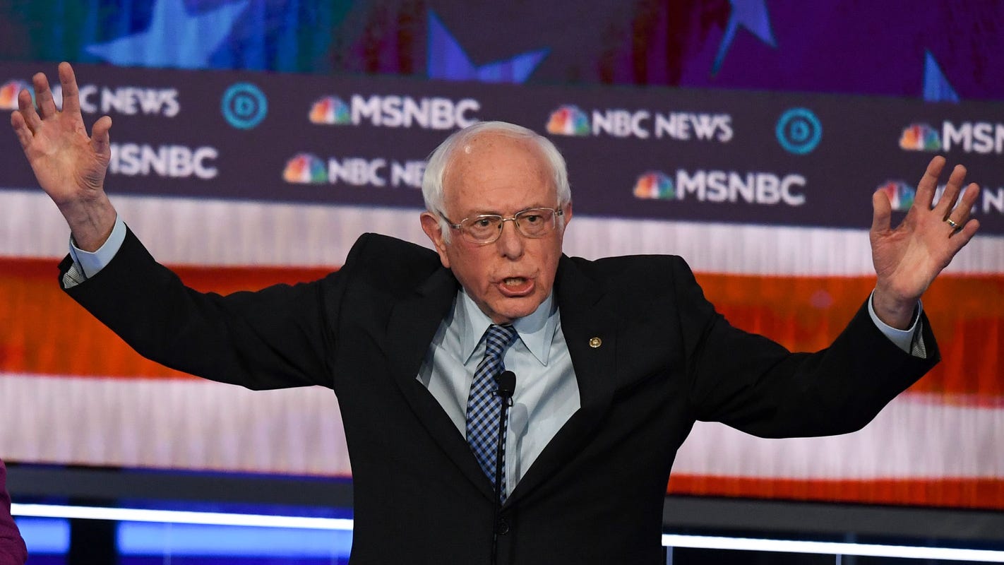 California poll: Bernie Sanders surging ahead of the pack among Golden State voters