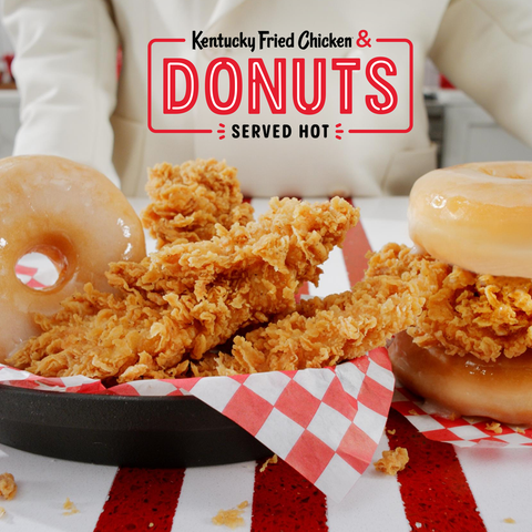 KFC's Kentucky Fried Chicken & Donuts will be avai