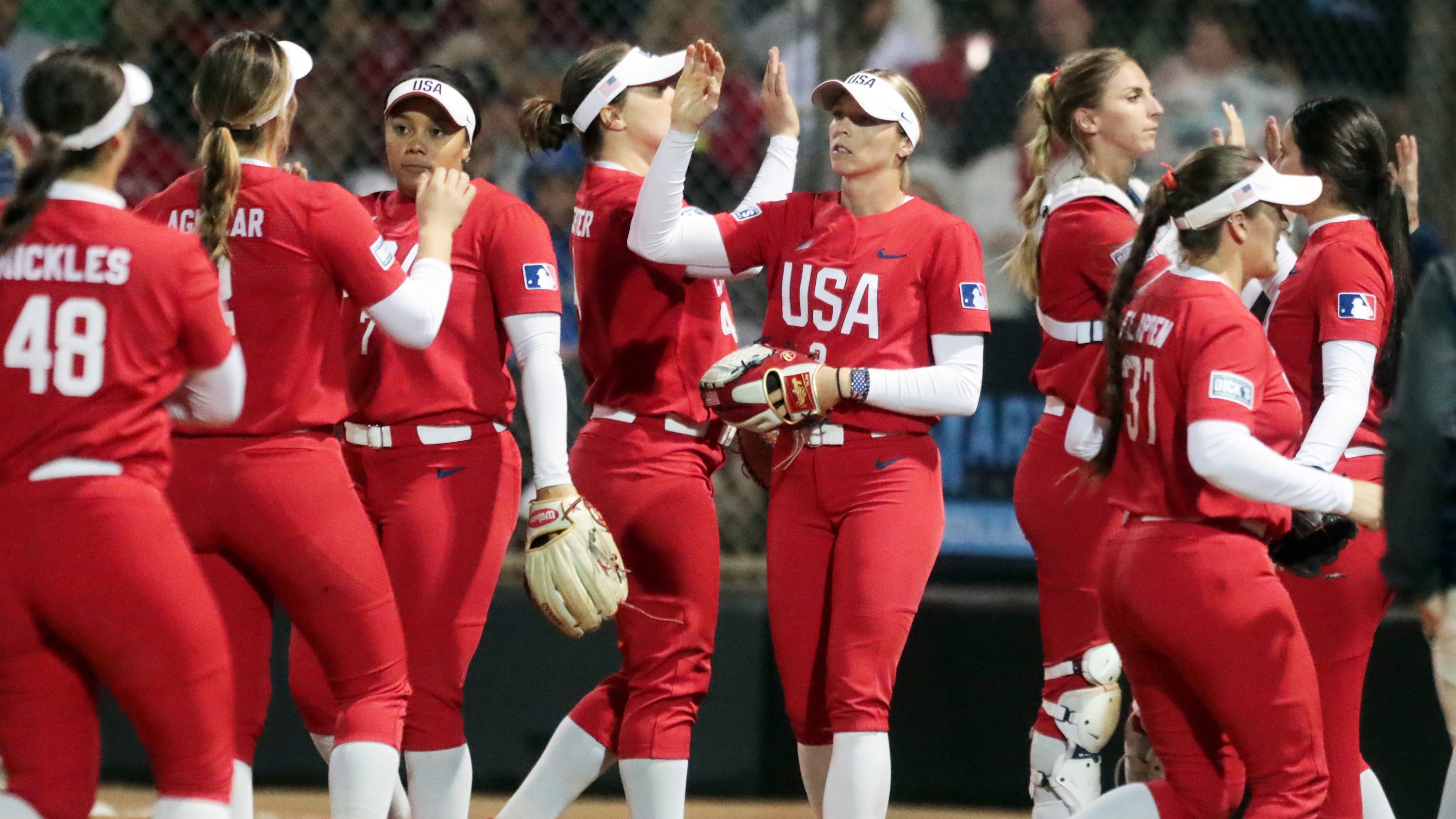Olympic Softball Team Using Stand Beside Her Tour To Promote Sport Stay Sharp