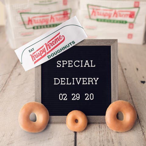 Krispy Kreme is launching national doughnut delive