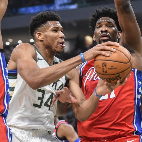 Giannis Antetokounmpo and the Bucks improved to 48