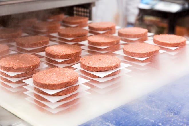 Redwood, Calif-based Impossible Foods unveiled a plant-based beef product known as Impossible Beef 2.0 in 2019.