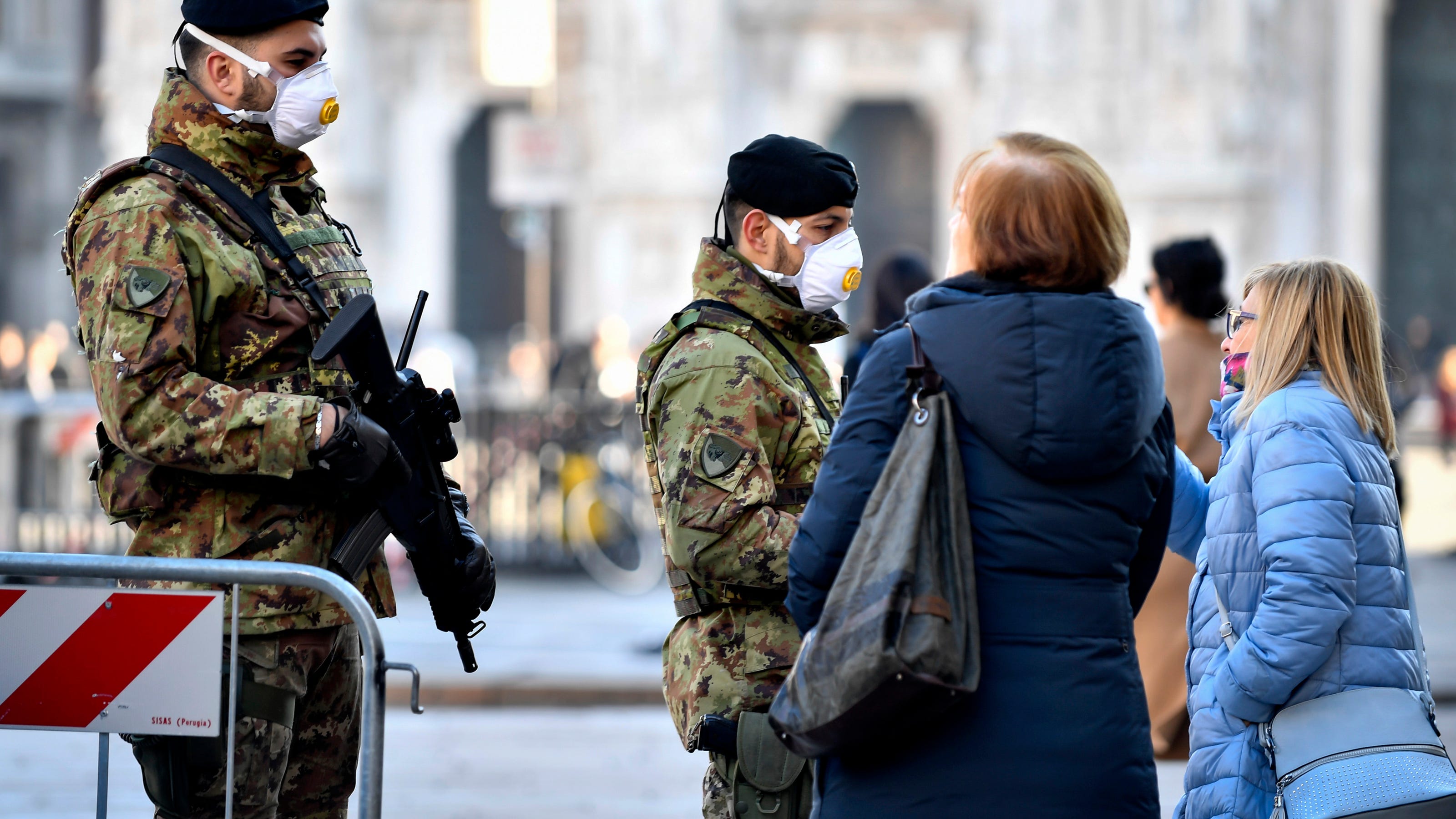 Coronavirus Pandemic fears sweep Europe as Italy locks down towns