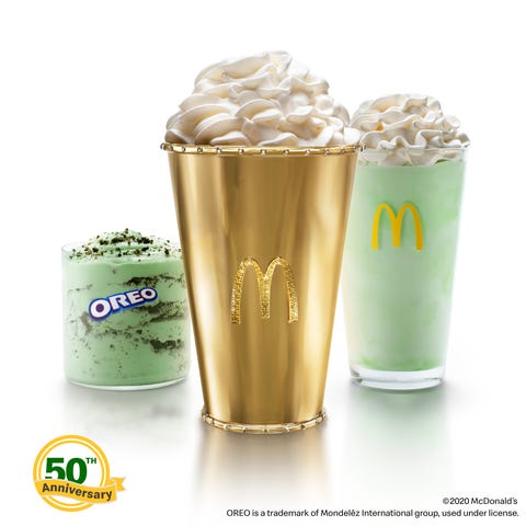McDonald's is celebrating the golden anniversary o