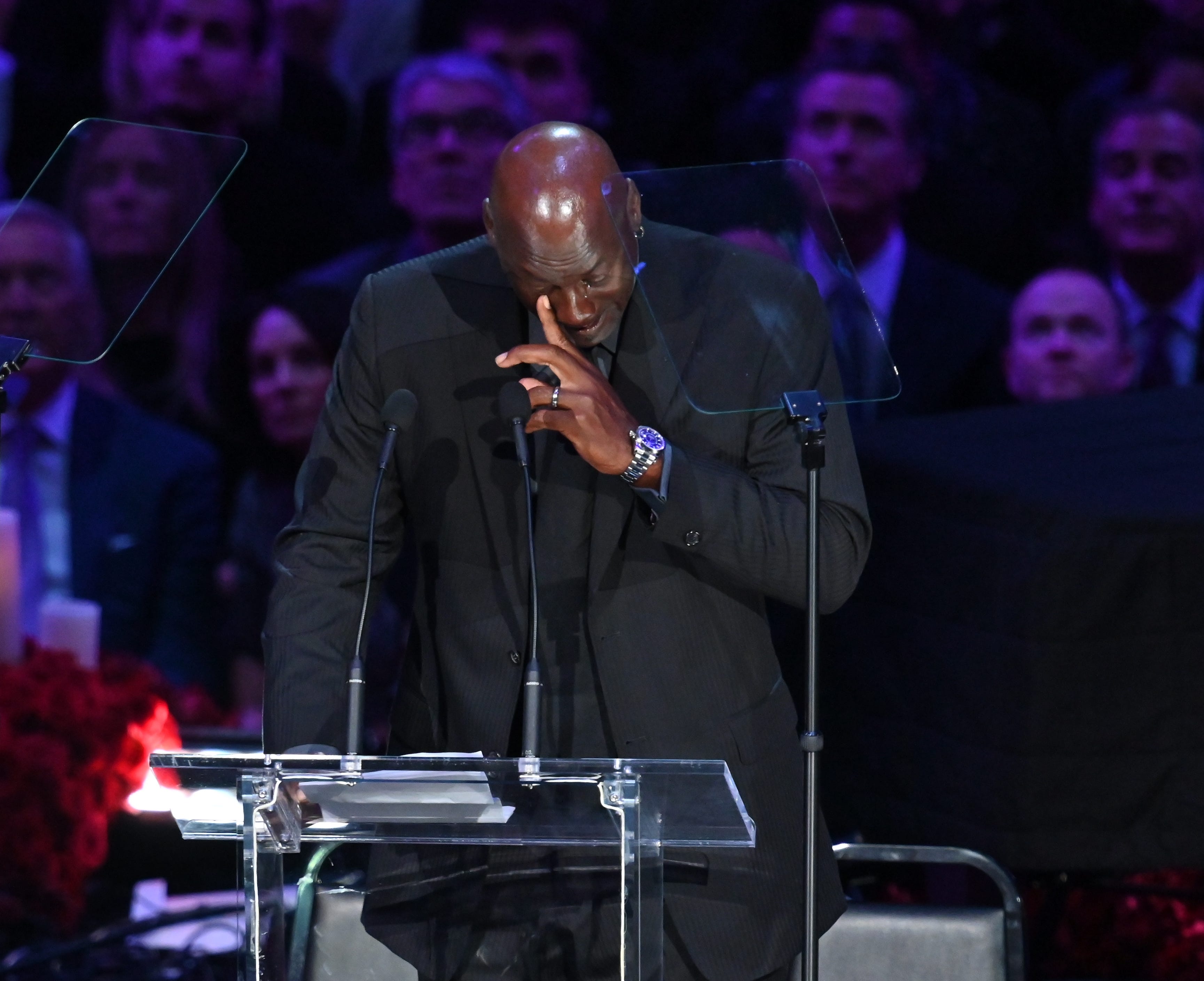 Kobe Bryant Memorial Read Michael Jordan S Complete Speech