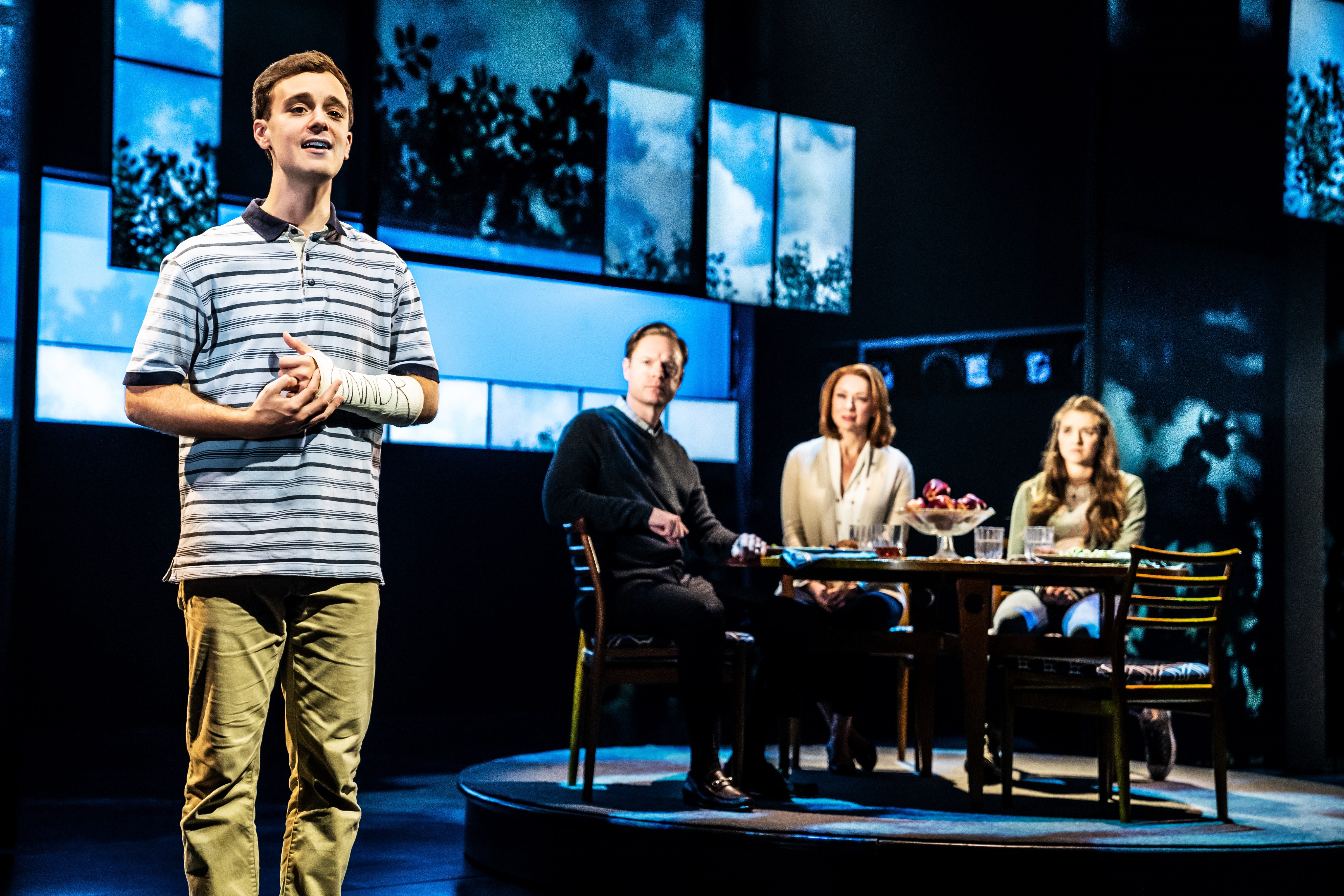 Mann Hall S 2021 Broadway Season Dear Evan Hansen Blue Man Group Etc