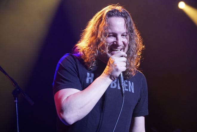 Candlebox lead singer Kevin Martin. The band performs Feb. 26, 2020, at The Ranch in Fort Myers, Florida.