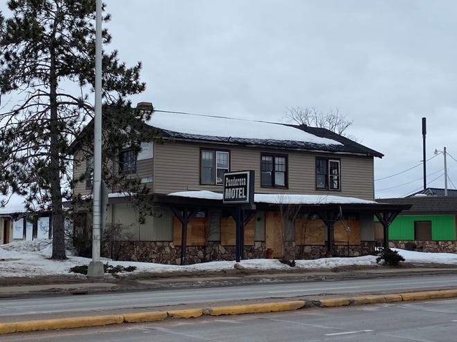 The former Ponderosa Motel, pictured here on Feb. 25, 2020.