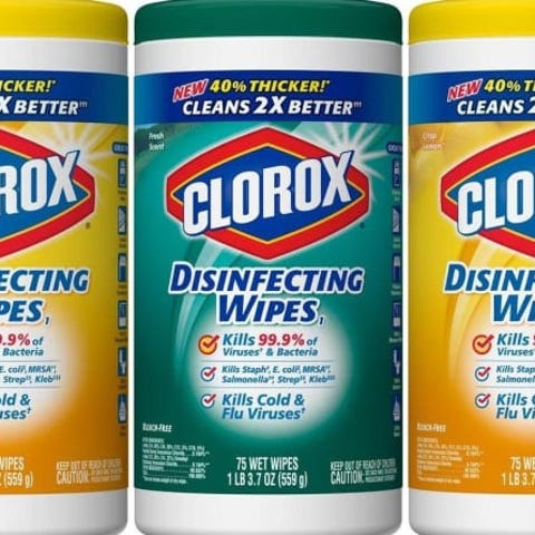 Disinfect your home with cult-favorite Clorox wipe