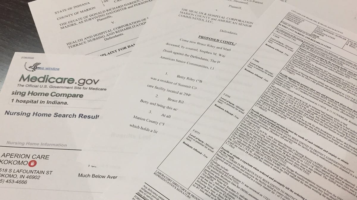 Indiana nursing homes sometimes hide problems, endanger patients