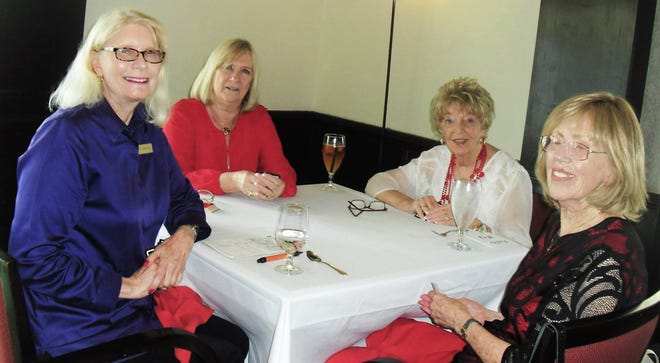 The Marco Island Woman's Club held their annual "Cards & Games Social" on Feb. 13 at the Marco Island Yacht Club. From left, Joyce Martindell, Arleen Soldano, Priscilla Penn and Dorothy Harkness