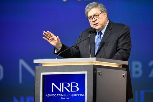 Image result for william barr national religious broadcast
