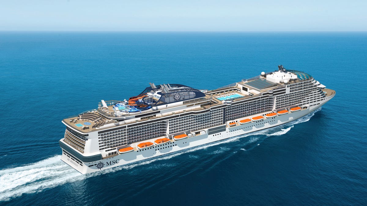 The MSC Meraviglia was denied permission to dock in both the Cayman Islands and Jamaica.