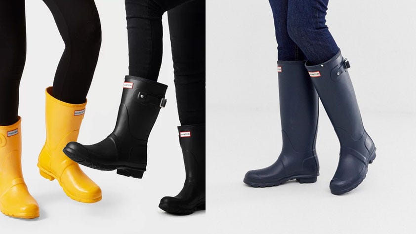 hunter rain boots website