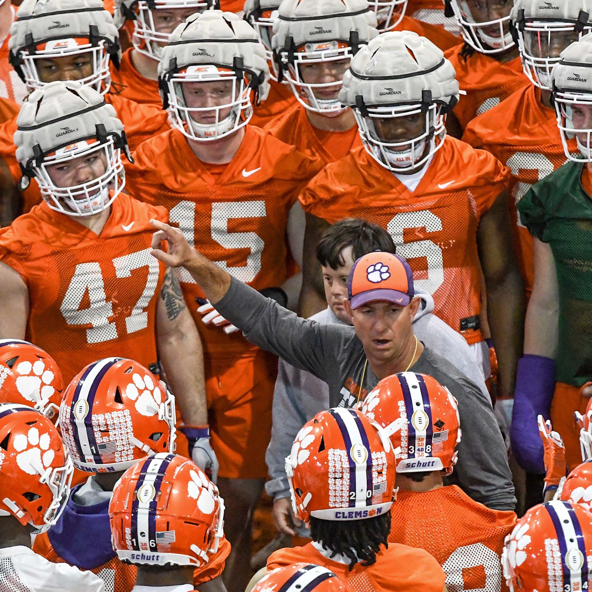 Clemson S Spring Football Game Set To Be Televised Live On April 4