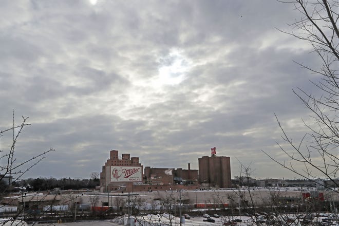 The Molson Coors brewery in Miller Valley in Milwaukee on Thursday, Feb. 27, 2020.