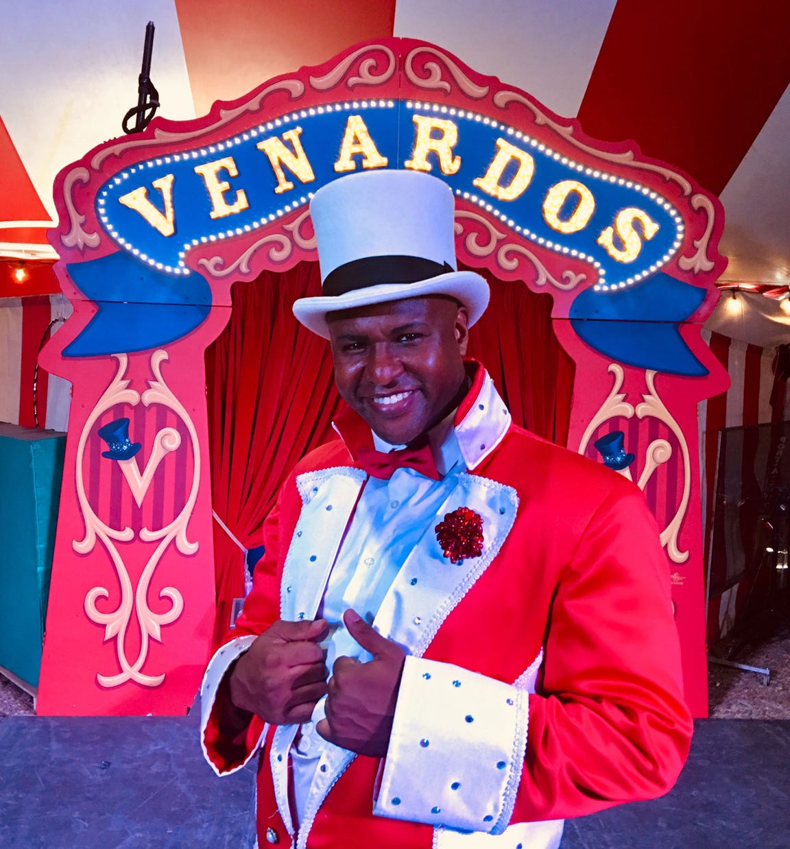 Ringmaster Jonathan Lee Iverson will host the Venardos Circus March 4-15 at Riverview Park in Shreveport.