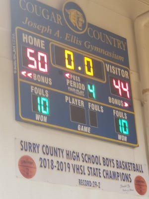Surry County held on to beat Riverheads Friday night in the Region 1B girls basketball championship.