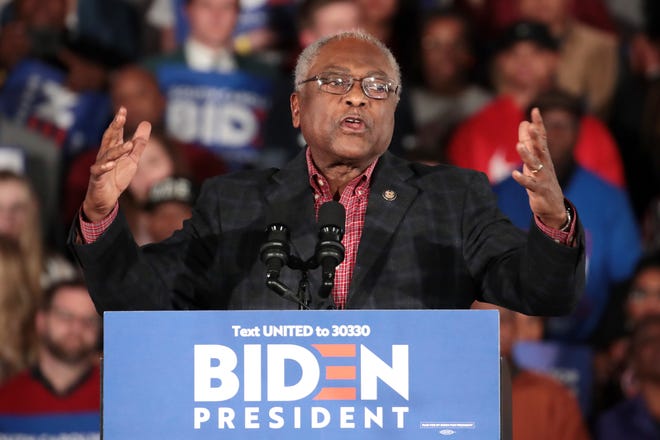 Rep. James Clyburn's support contributed to Joe Biden's campaign turnaround after an early slump.