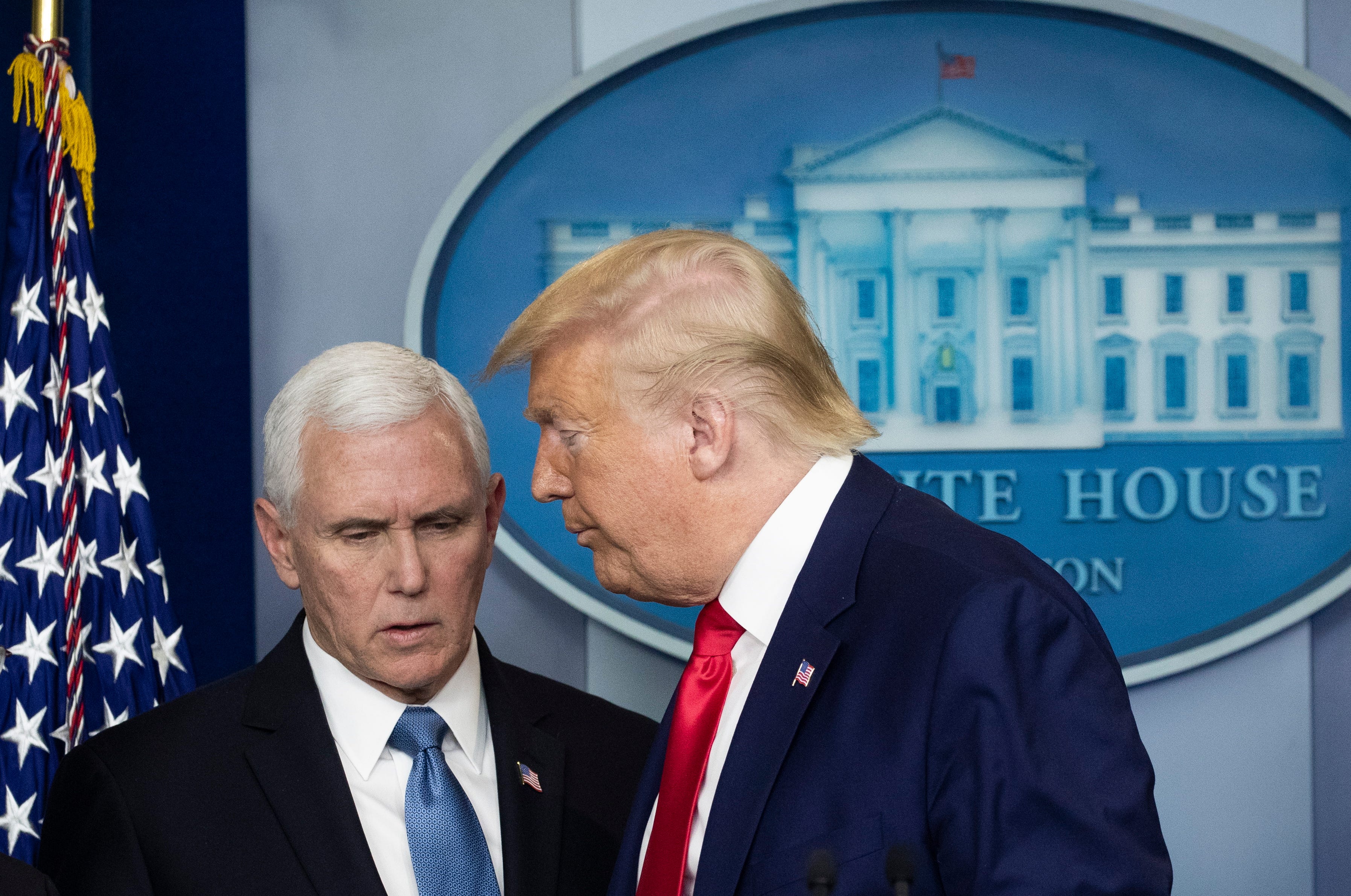 Coronavirus Most Voters Say Trump Pence Should Wear Masks In Public