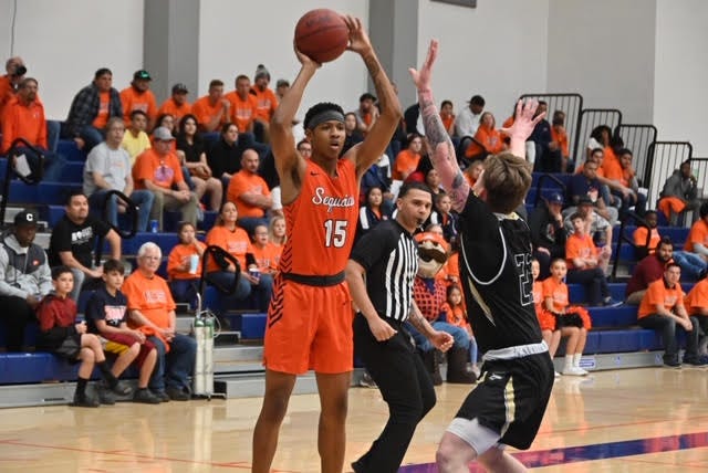 COS's Amil Fields (Hayward) led the way with 13 rebounds, including eight on the offensive glass.