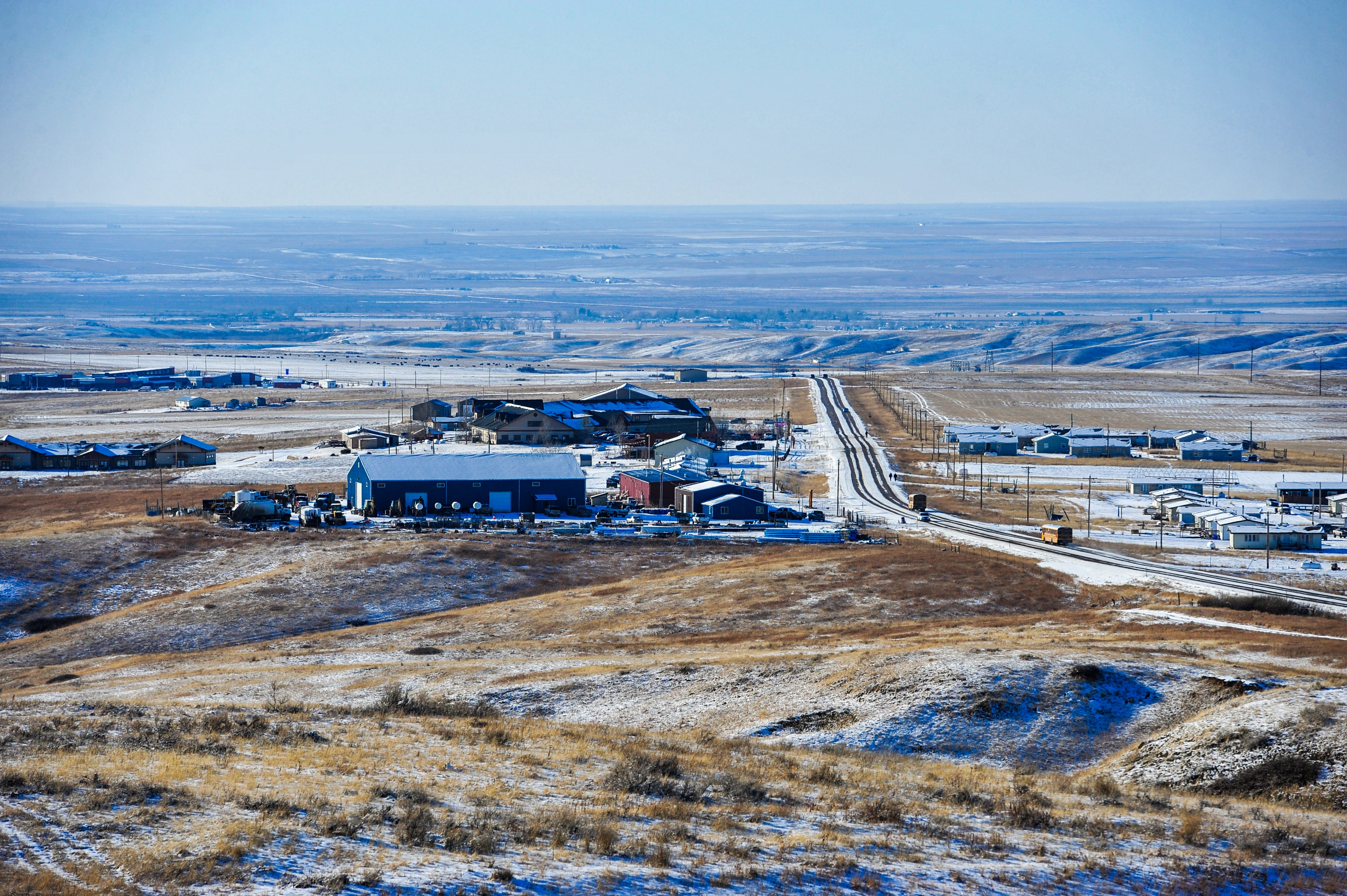 Rocky Boy's Indian Reservation, which is surrounded by Hill and Chouteau counties, is located in the Bears Paw Mountains, 27 miles south of Havre and 115 miles northeast of Great Falls.