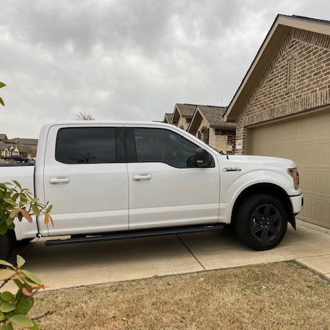Dallas area resident Kristen Trevino's 2019 Ford F
