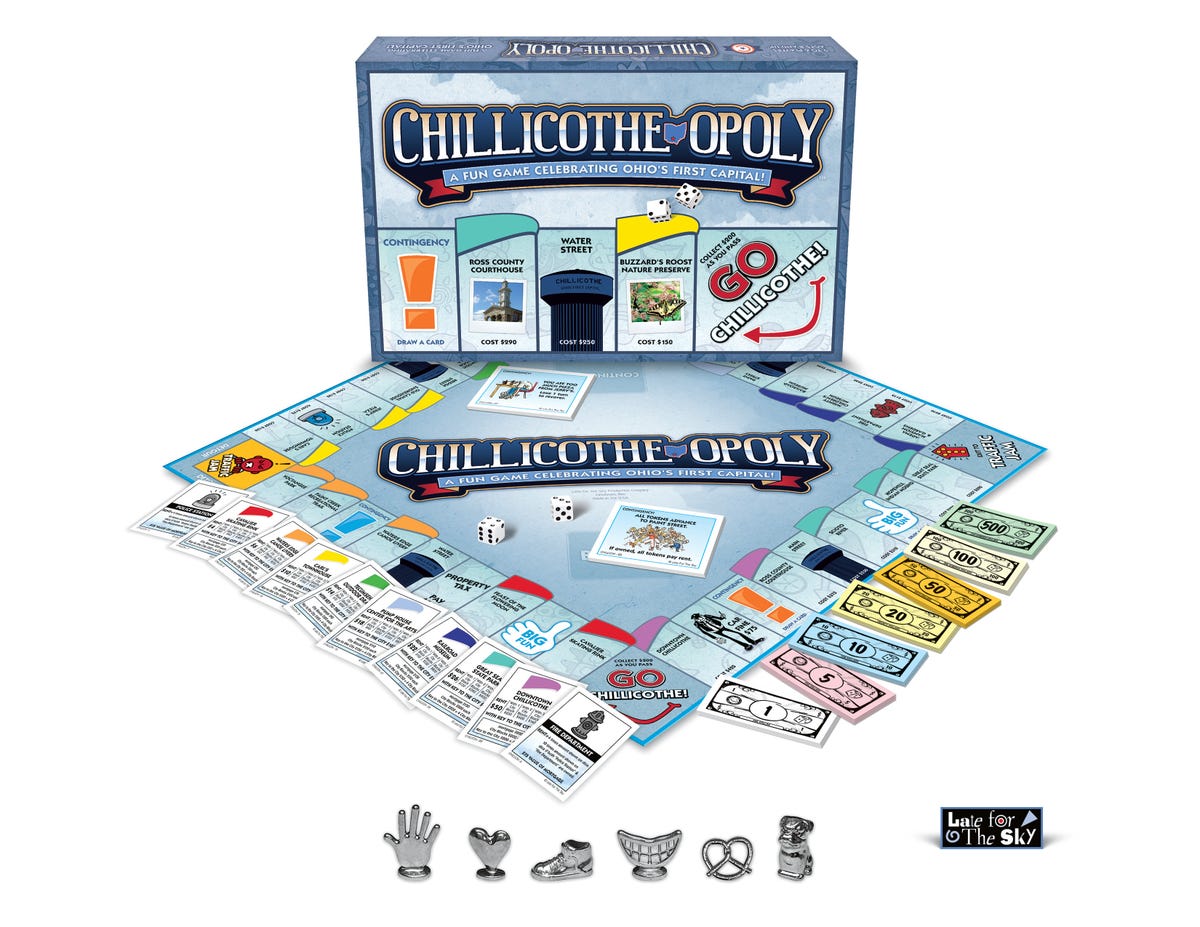 City of Chillicothe featured in new Monopoly-style board game