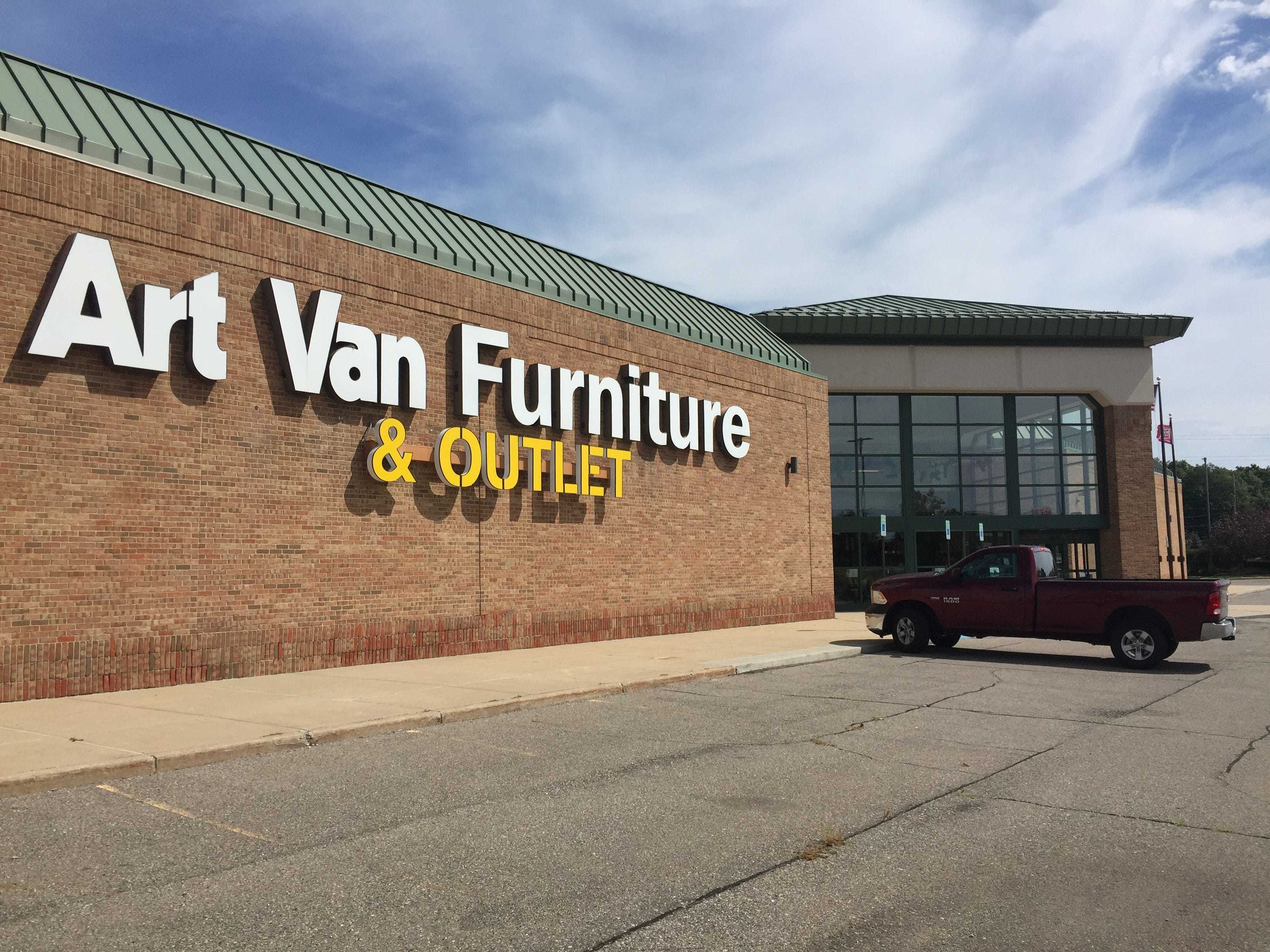 art van clearance section