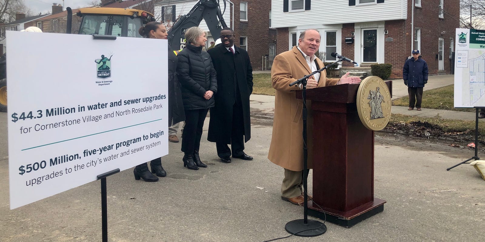 Detroit S Water Department Kicks Off Infrastructure Upgrades