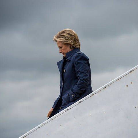 Hillary Clinton in a scene from the documentary, "