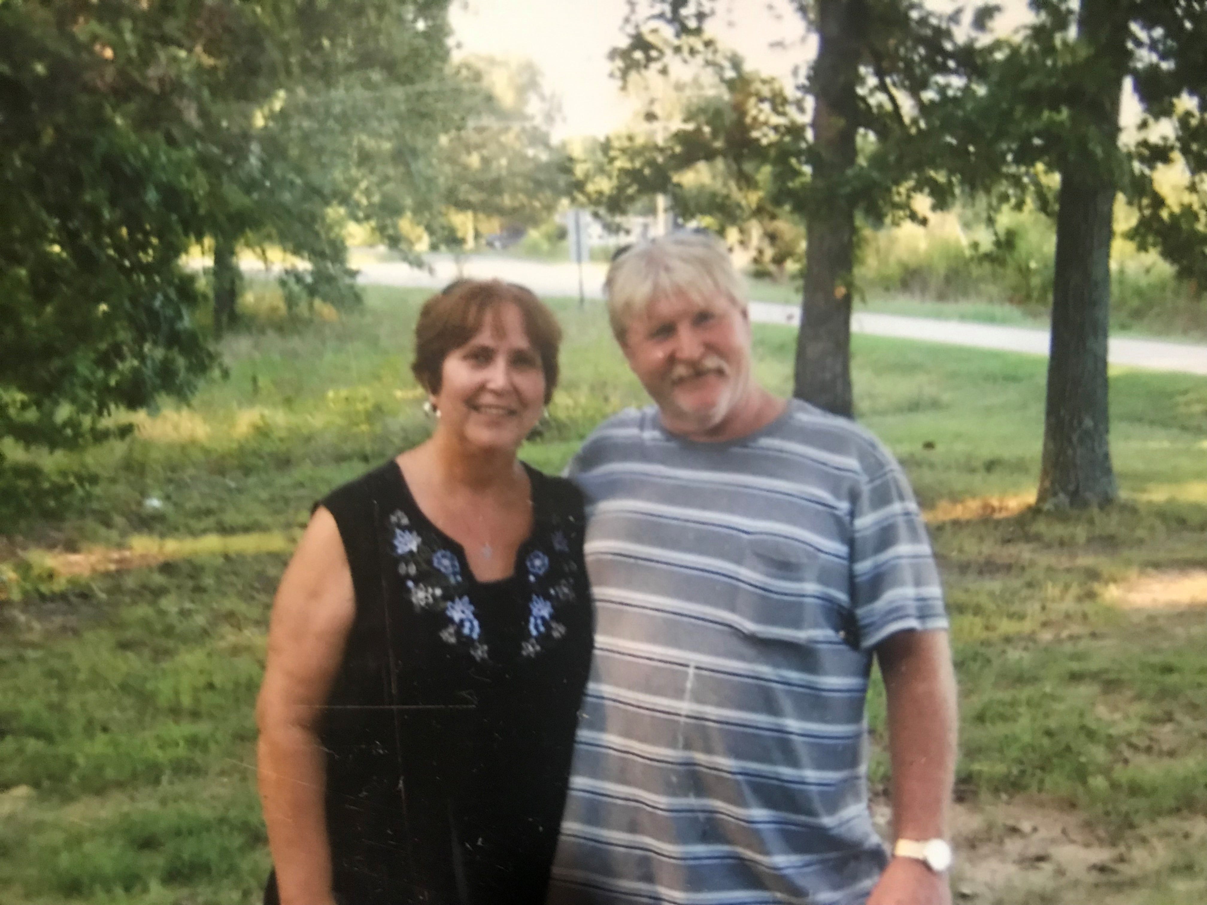 Photo of Carl Frazee, 67 and girlfriend Patricia Kendall