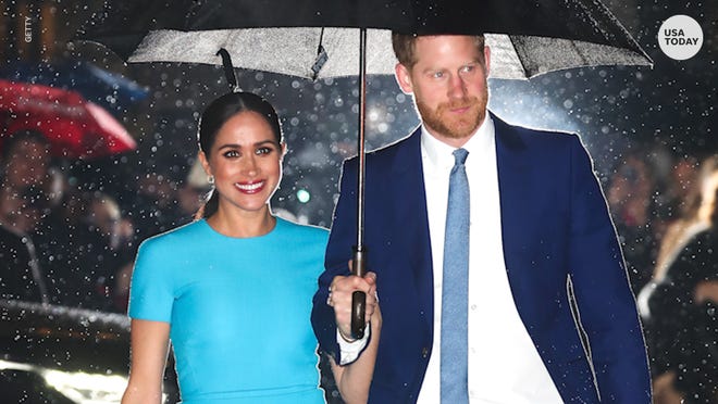 Soon-to-exit Prince Harry and Duchess Meghan return to London for awards gala on March 5, 2020.