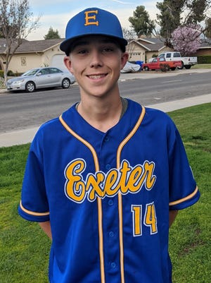Exeter High baseball player Dylan See was voted by readers as the Visalia Times-Delta Tulare County prep athlete of the week.