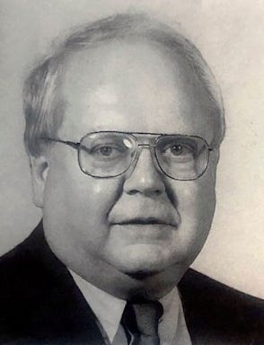 Dr. Robert Anderson, as pictured in the 1992 University of Michigan football media guide.