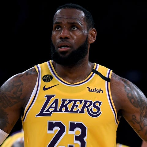 LeBron James and Giannis Antetokounmpo