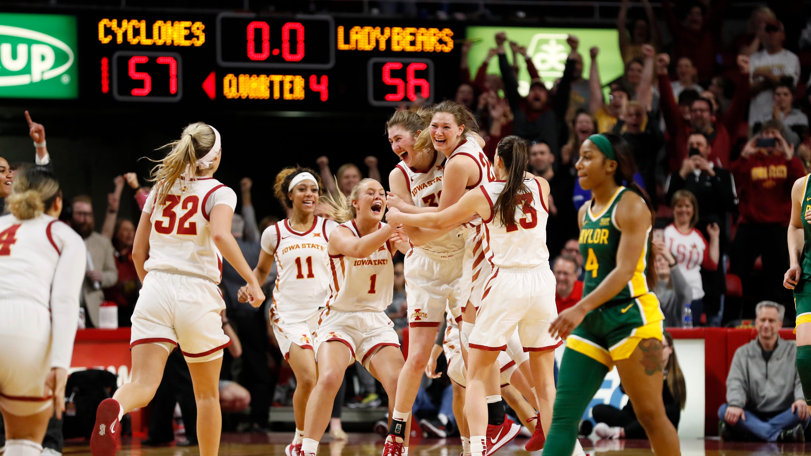 Iowa State women's basketball Cyclones hand Baylor first Big 12 loss