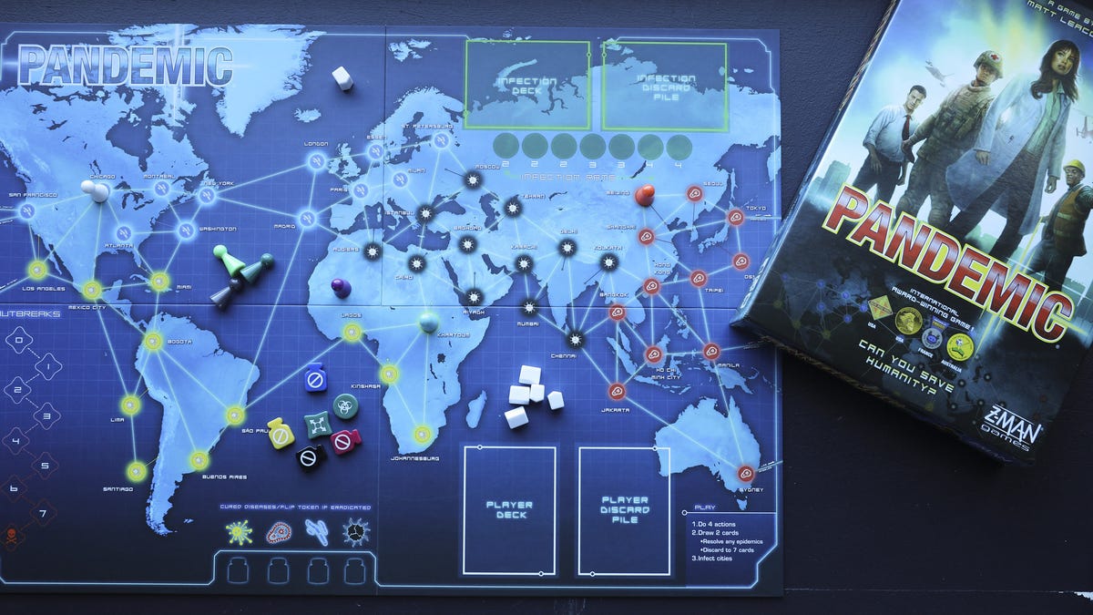 Pandemic, the game, has become all too real, says its creator