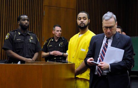 Carl Bruner, in court with his attorney James Schlaff during his sentencing in 2015, was acquitted of murder in a retrial.